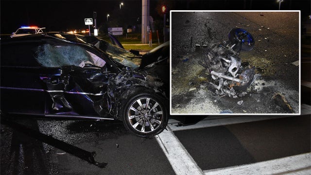 Motorcycle 'erupted in flames' after deadly crash in Tampa: FHP