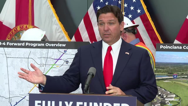 I-4 widening in Polk County will begin construction in 2024, Gov. DeSantis announces