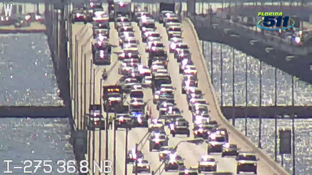 All lanes back open on Howard Frankland Bridge after crews make repairs