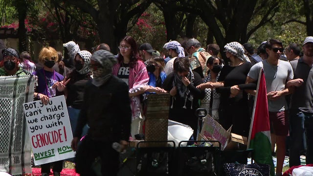 3 USF protestors arrested after pro-Palestinian rally on campus