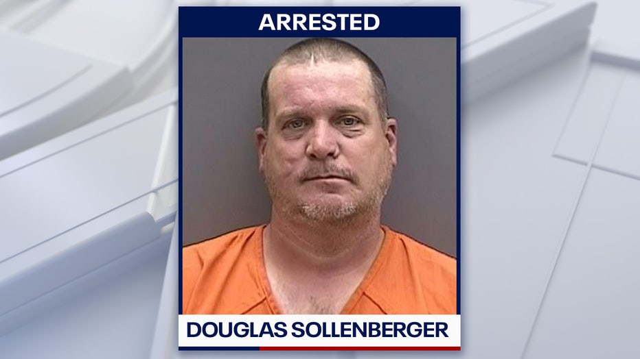 Douglas Sollenberger mugshot courtesy of HCSO.