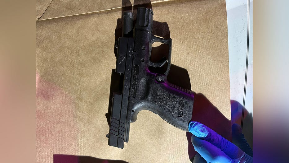Officials say this was the gun that the suspect used. Courtesy: Polk County Sheriff's Office