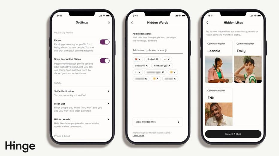 hinge app new safety features
