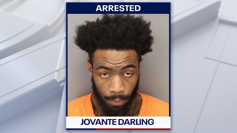Jovante Darling mugshot courtesy of the Pinellas County Sheriff's Office.