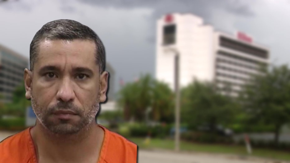 Prosecutors say Sonny Gonzalez he pretended to be a police officer at the Hilton Airport Westshore hotel.