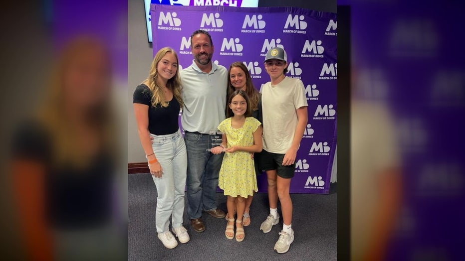 The Butz family has raised more than $215,000 for the March of Dimes over the years.