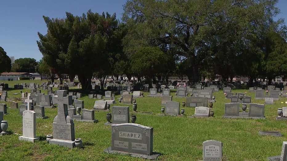 The Marti Colon Cemetery is more than 100 years old. 