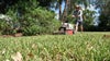 Bay Area volunteers supporting military families by mowing lawns