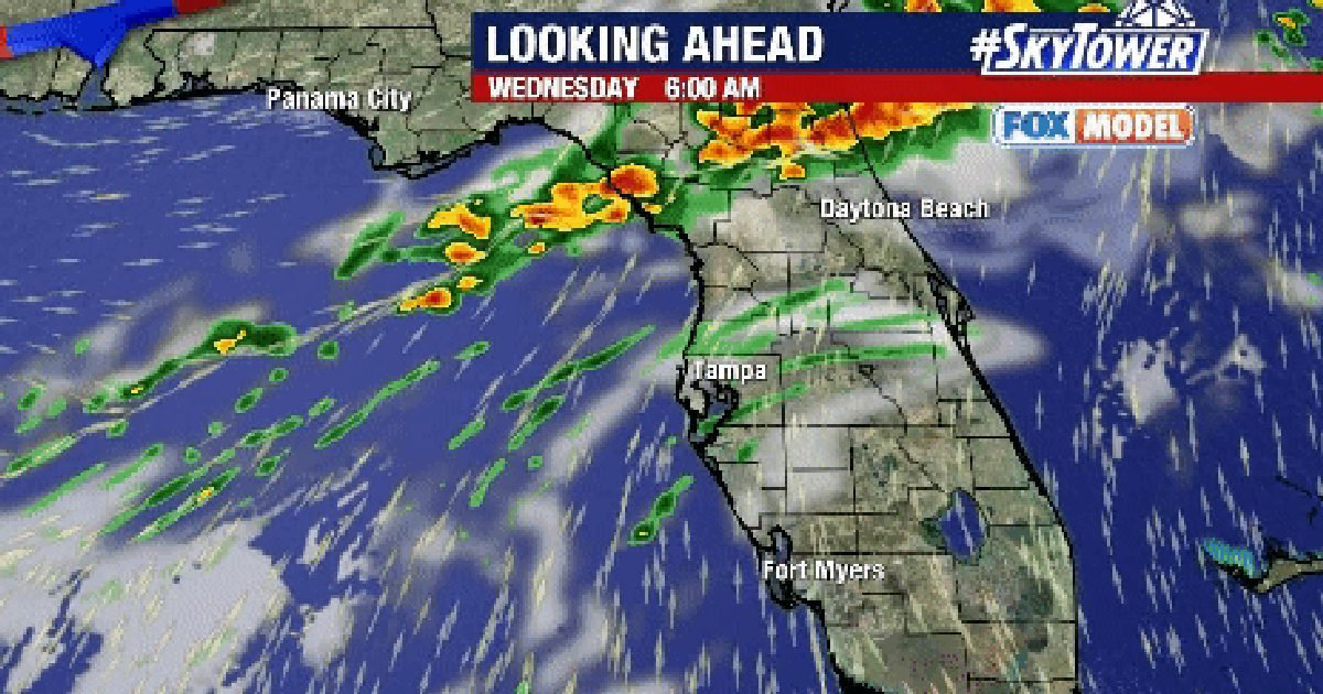 Severe thunderstorm watch in effect for most of Tampa Bay area | FOX 13 ...
