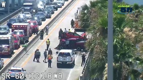 4 hospitalized after 3-vehicle crash on Courtney Campbell Causeway, Tampa police say