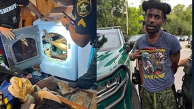 Wanted Florida man reeked of ‘guilt, embarrassment, warm hosiery’ after clothes dryer capture: ECSO