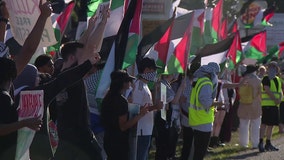 Pro-Palestinian rally briefly enters USF's campus after multiple previous arrests