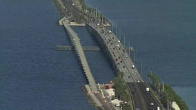 Courtney Campbell Causeway pedestrian trail bridge closed for 2 weeks