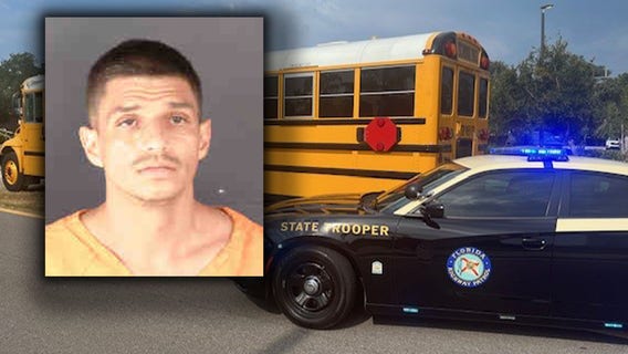Man arrested for stealing Hillsborough school bus while 'high and drunk' and driving it to Miami: FHP
