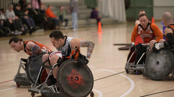Wheelchair rugby championships bringing competition, camaraderie to Wesley Chapel