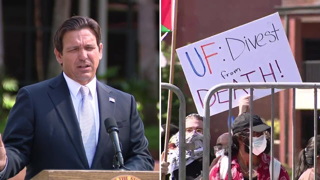 DeSantis denounces attempt to set up pro-Palestinian encampment at UF: 'We don't do that here'