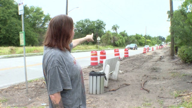Polk County mother concerned over Lakeland homeless camp after daughter grabbed while walking from school