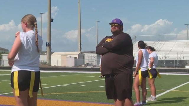 Lennard High flag football team earns first final four appearance
