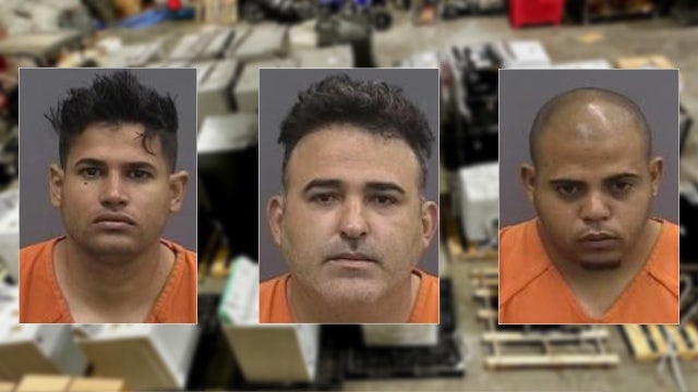 Hillsborough deputies arrest 3, recover $100K of appliances stolen from new construction homes