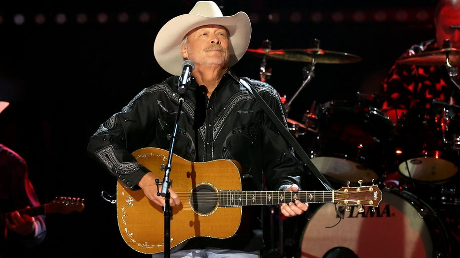 NASHVILLE, TENNESSEE - NOVEMBER 09: Alan Jackson performs onstage at The 56th Annual CMA Awards at Bridgestone Arena on November 09, 2022 in Nashville, Tennessee. (Photo by Terry Wyatt/WireImage)