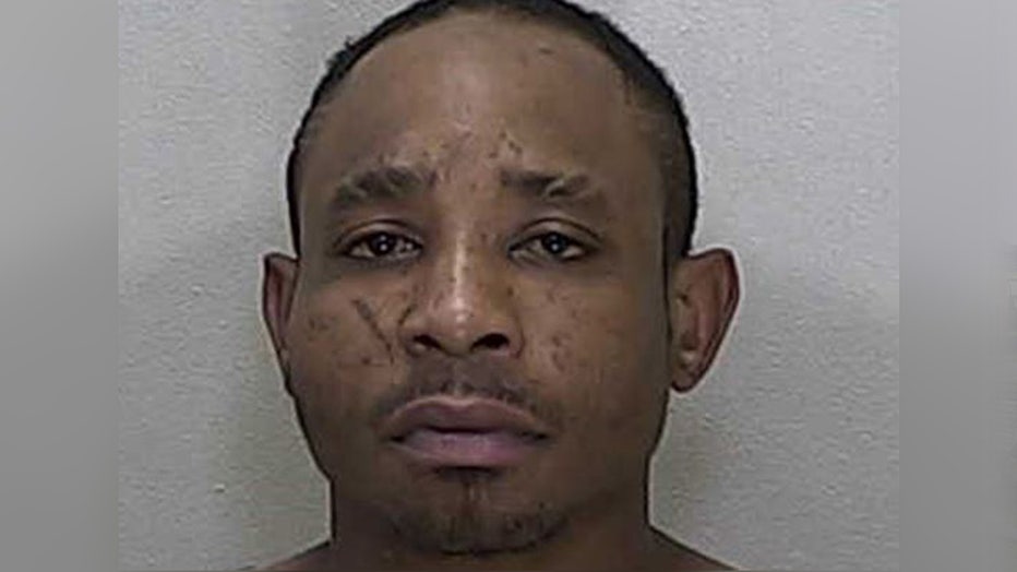 Marquis Nance is pictured following his arrest for allegedly stealing a woman's vehicle. (Marion County Sheriff's Office)