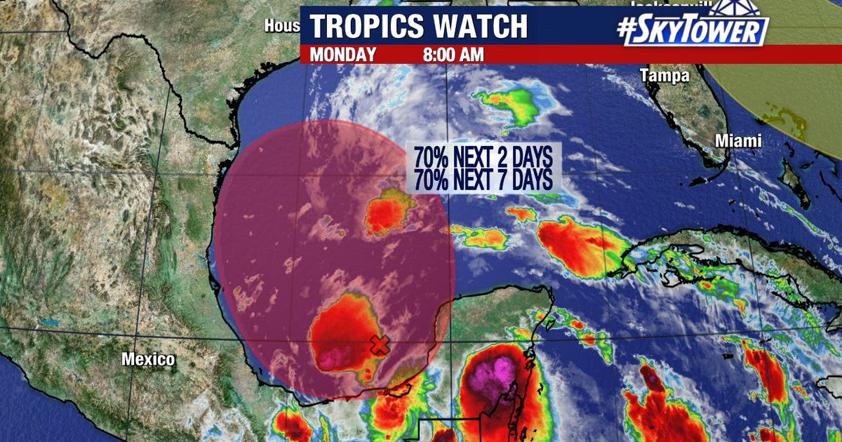 Tracking the Tropics: Storm system tracking toward Florida; potential ...