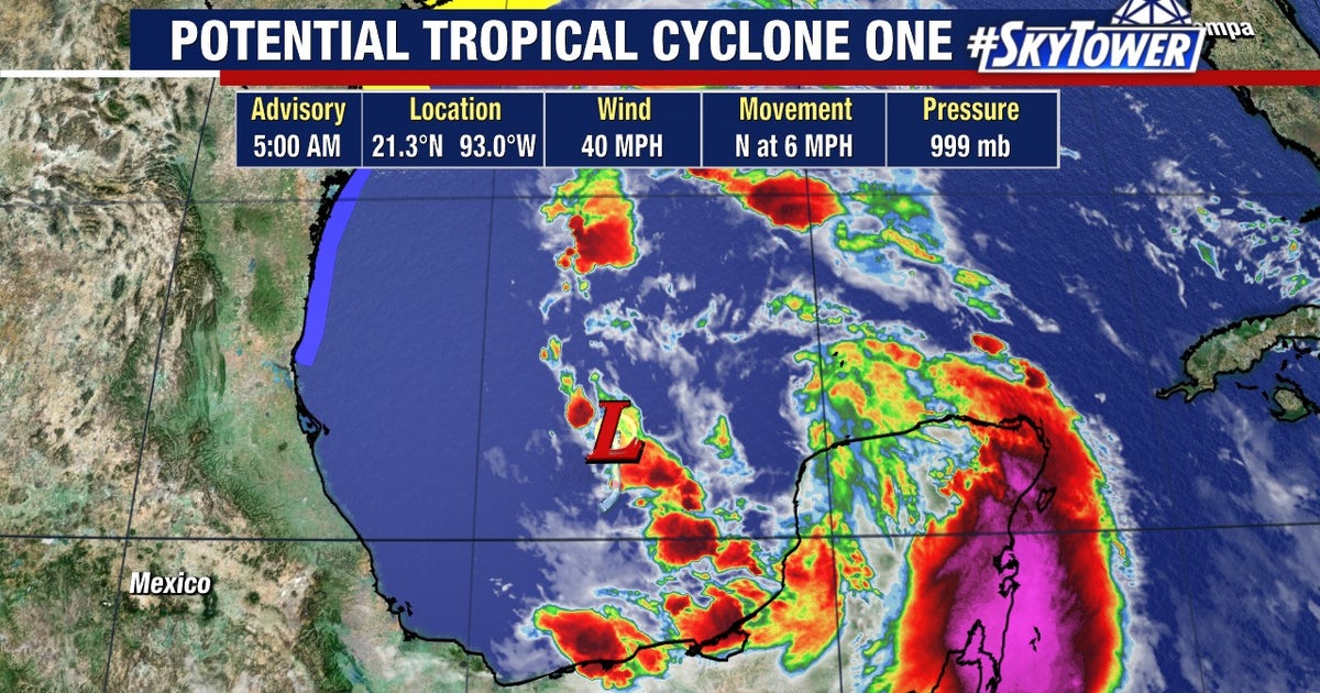 Tracking the Tropics: Potential tropical storm headed for Gulf Coast as ...