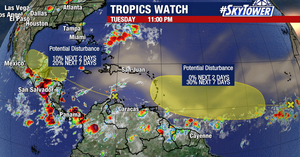 Tracking the Tropics: Watching 2 tropical waves with chance for ...