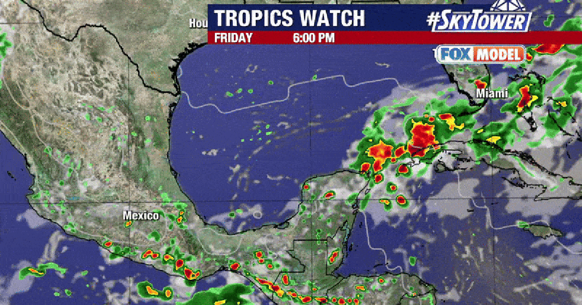 Storm system in Gulf of Mexico could become a tropical depression in ...