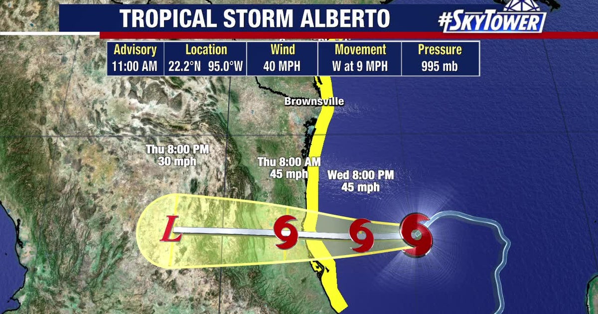 Tropical Storm Alberto, first of 2024 hurricane season, forms over Gulf ...