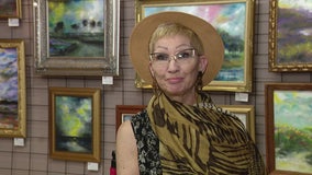 Bay Area woman's artwork inspired by her travels on display at Tarpon Springs gallery