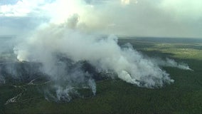 Polk County brush fire fully contained after burning thousands of acres over several days