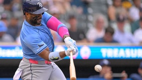 Twins rally to beat Rays 7-6 on Santana's pinch-hit single in 9th and push win streak to 6