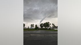 NWS says a tornado touched down in Crystal River Sunday afternoon