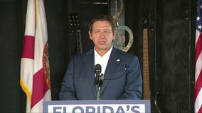 DeSantis touts historic environmental funding in Florida Keys visit