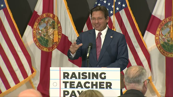Gov. DeSantis announces $1.25 billion funding increase for teacher pay