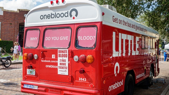 How to give blood in the Tampa Bay area