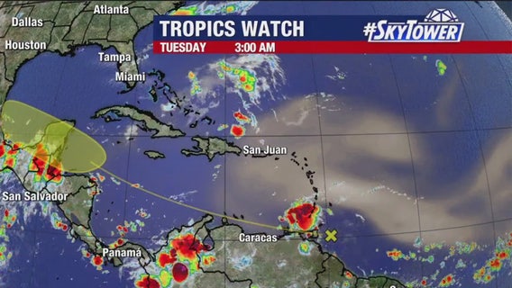 Tracking the Tropics: Tropical wave forms north of South America