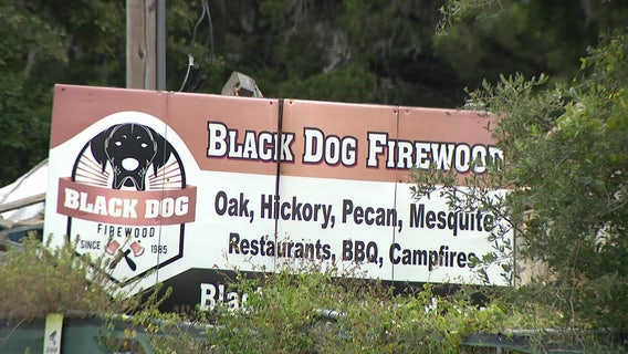 Fire at Black Dog Firewood in Tampa under control, HCFR says