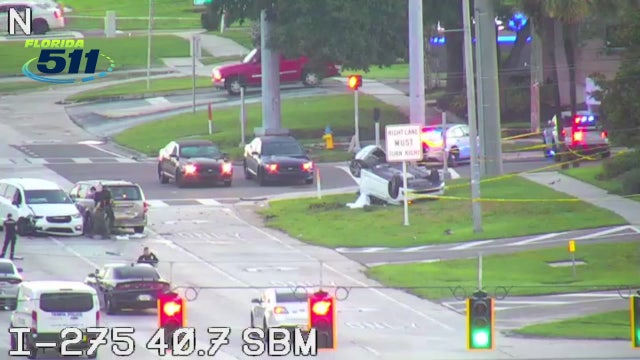 Dale Mabry Highway partially shutdown for hours after deadly crash, police say