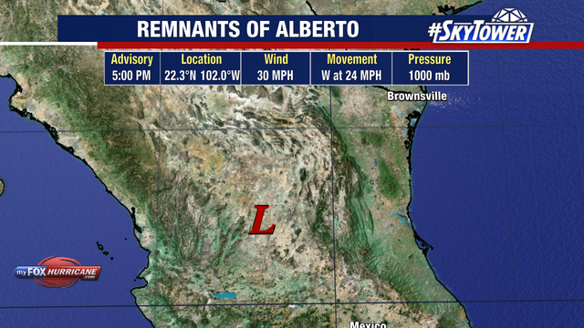 Tracking the Tropics: Alberto quickly weakens, NHC tracking 2 other storms