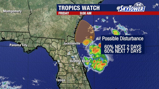 Tracking the Tropics: Invest 92L approaches Florida, could become tropical depression