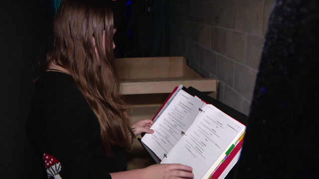 Students get hands-on theater experience at Straz Center