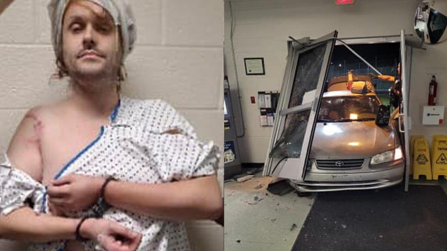 Half-naked man throws motor oil, rubber snakes on floor after crashing into Florida jail: ‘Came here to kill'