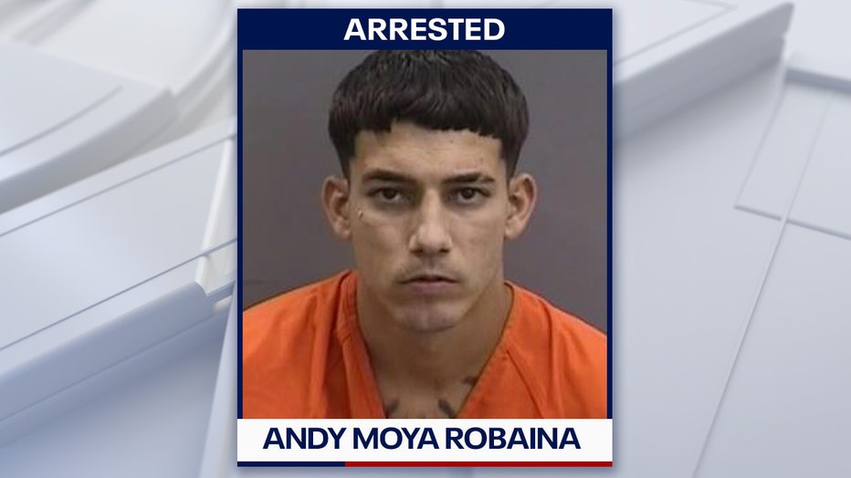 Andy Moya Robaina mugshot courtesy of the Hillsborough County Sheriff's Office.