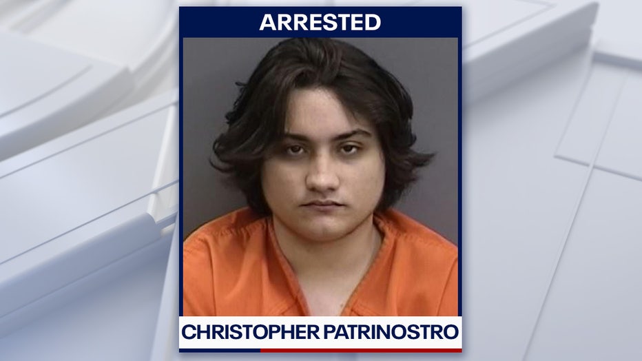 Christopher Patrinostro mugshot courtesy of the Hillsborough County Sheriff's Office.