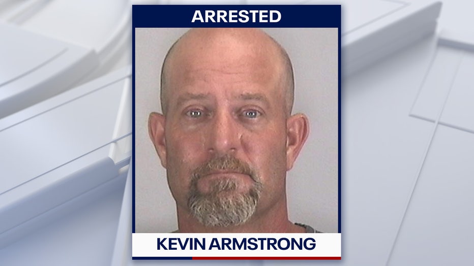 Kevin Armstrong mugshot courtesy of the Manatee County Sheriff's Office. 