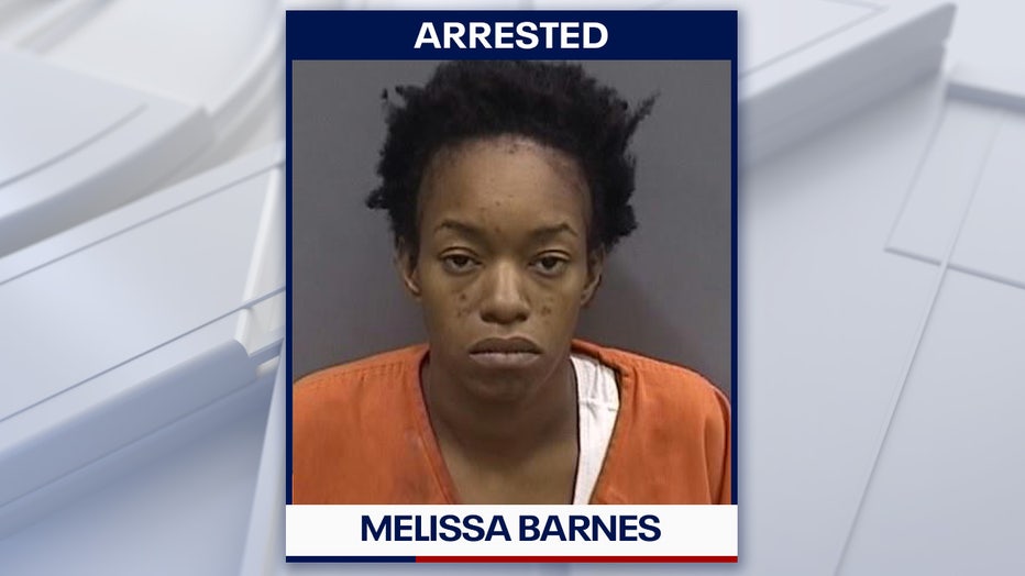 Melissa Barnes mugshot courtesy of the Hillsborough County Sheriffs Office.