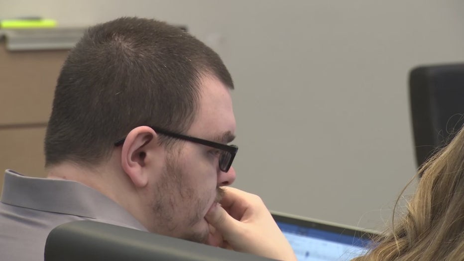 Sebring bank shooter Zephen Xaver listens to rebuttal testimony at his sentencing trial. 