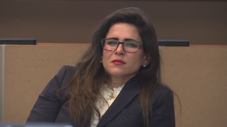 Dr. Emily Lazarou testifies at Zephen Xaver's sentencing trial. 